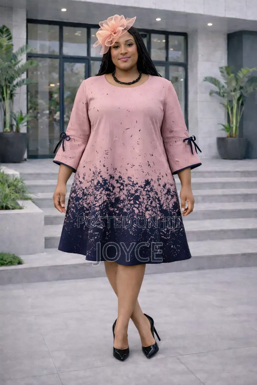 A-Line Dress With Flair Hands