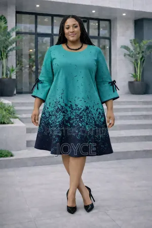 A-Line Dress With Flair Hands