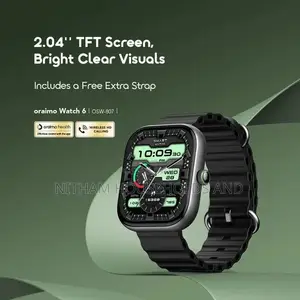 Oraimo Watch 6 Osw-807 2.04” TFT Ip68 Smart Watch