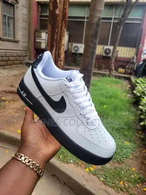 Airforce One Black and White Customized