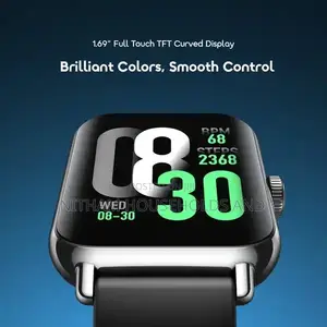 Oraimo Watch 6 Pro Osw-807s 1.69” Curved Glass Smart Watch