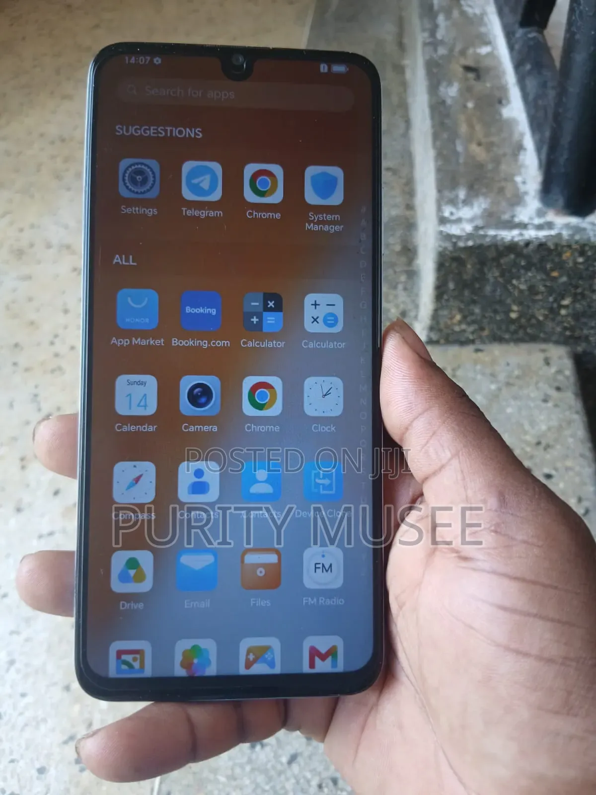 Honor X7a 128 GB Purple