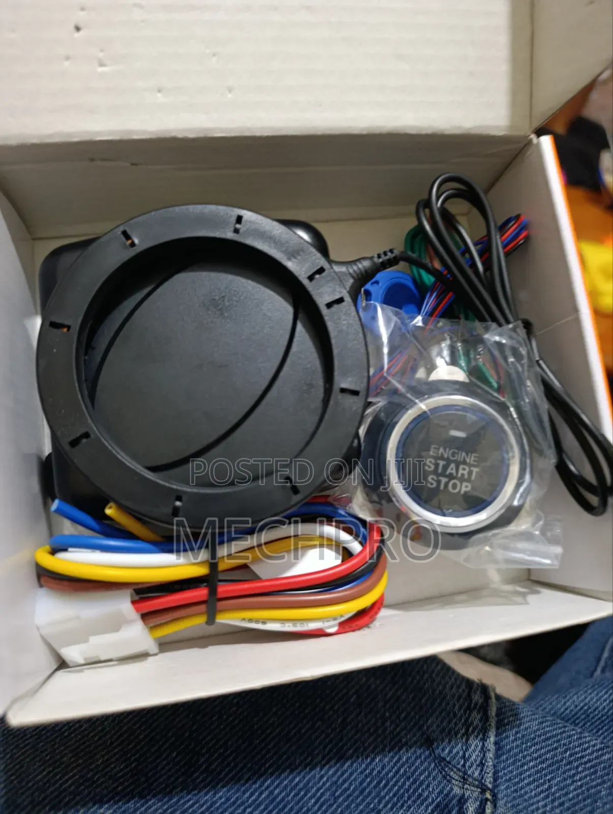 Car Ignition System, One Click Start Modification