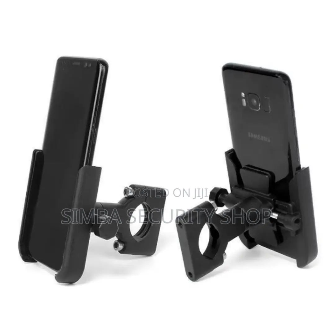 Universal Metallic Bike Phone Holder Handlebar Mount Motorcycle MTB