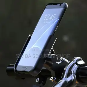 Universal Metallic Bike Phone Holder Handlebar Mount Motorcycle MTB