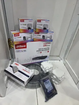 Dahua 4 Camera CCTV System With Smart Hybrid Night Vision