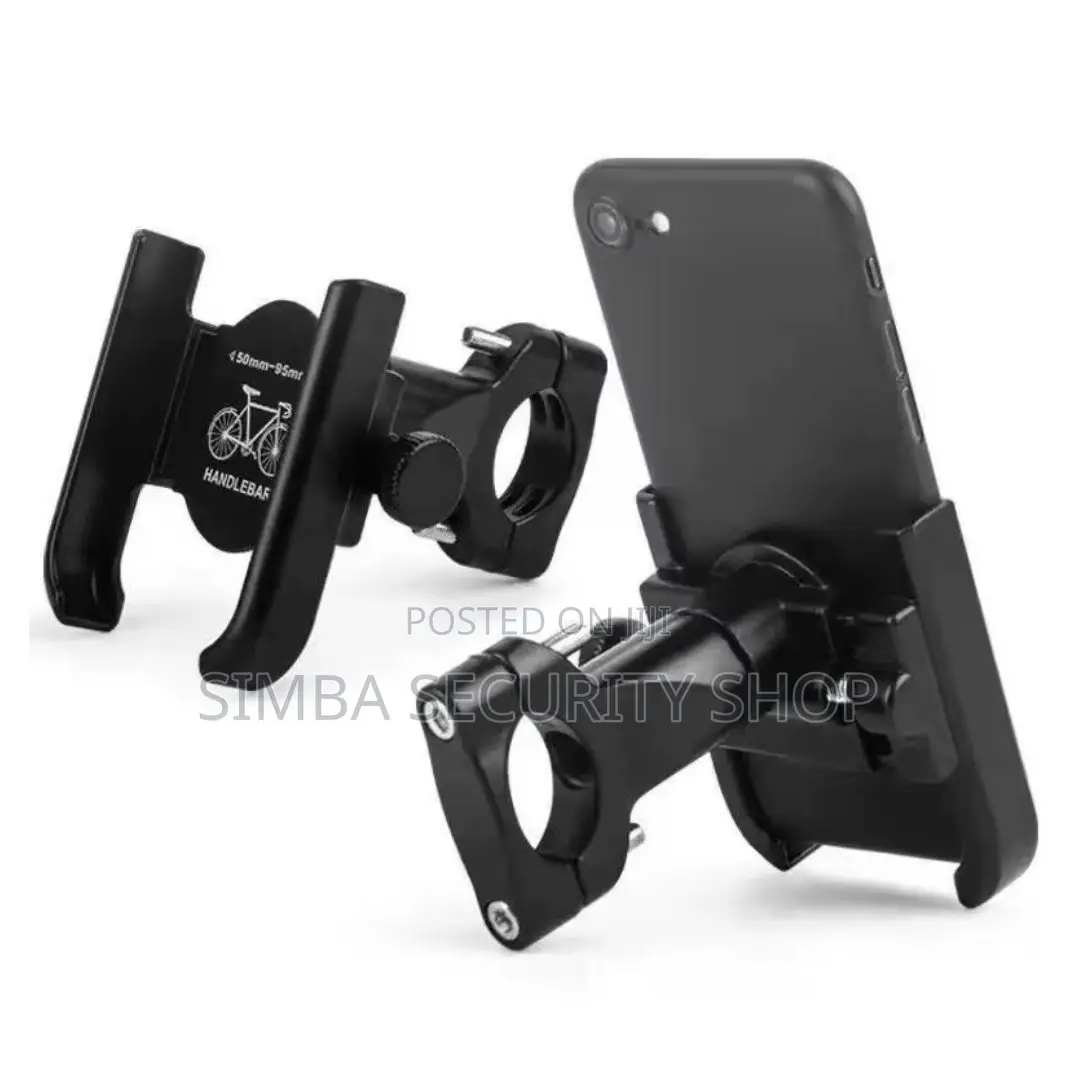 Rotating Metallic Smart Phone Holder Mount Cycling Motorbike Metal