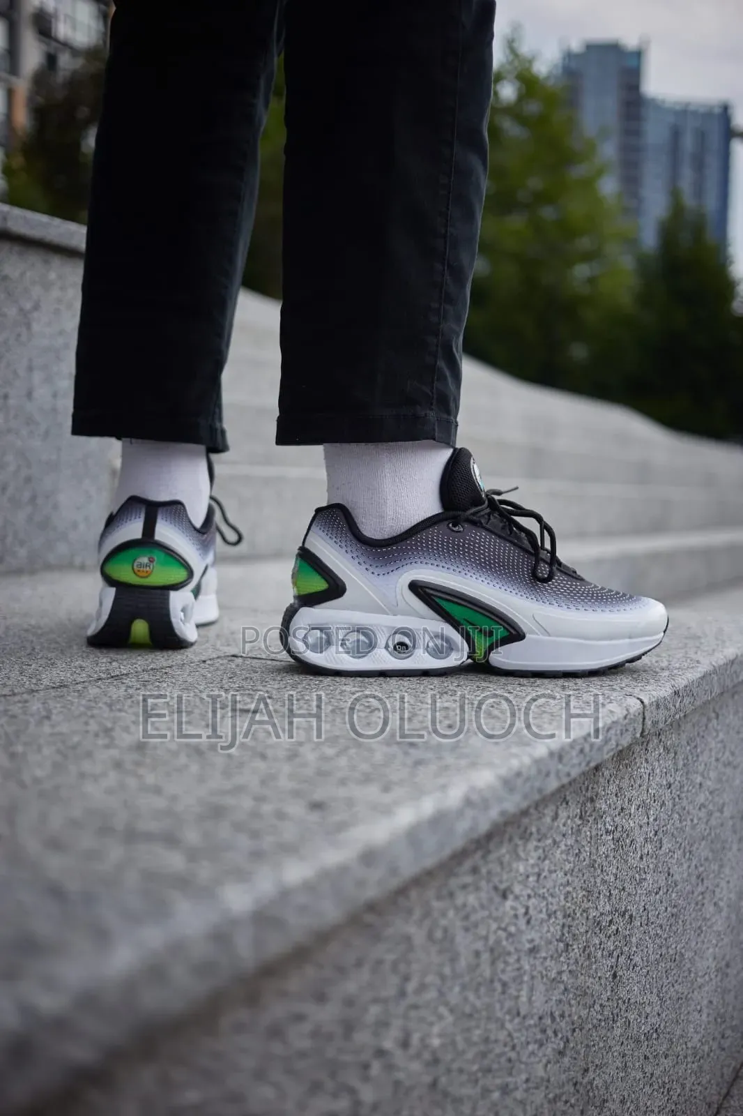 Nike Dn Black Light Bone Green