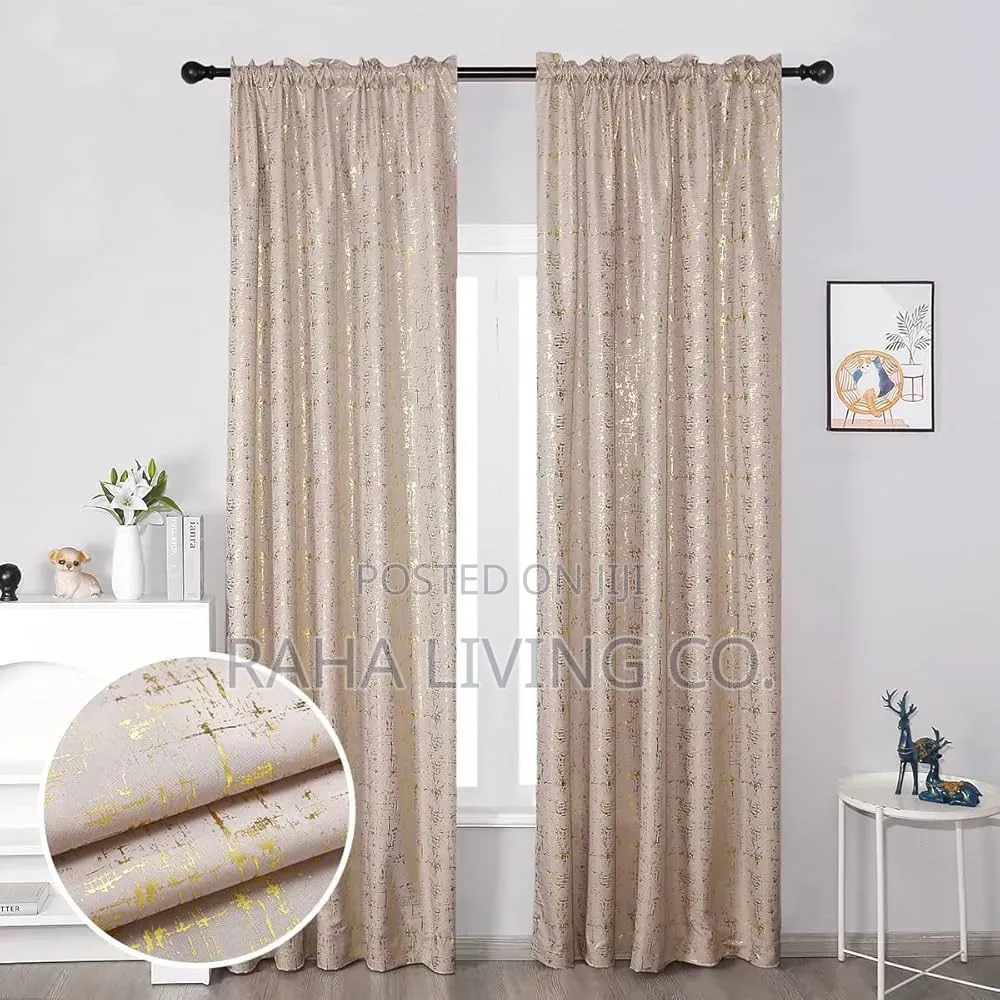 3-in-1 Blackout Curtains Drapes Set With Sheer