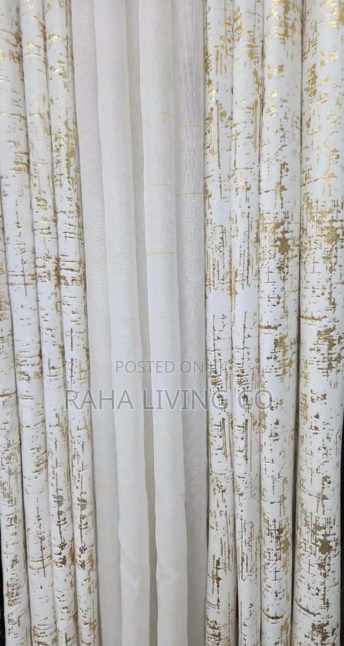3-in-1 Blackout Curtains Drapes Set With Sheer