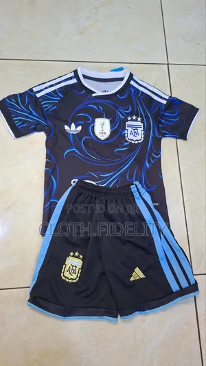 Argentina Away Kids World Cup 2026 Jersey.