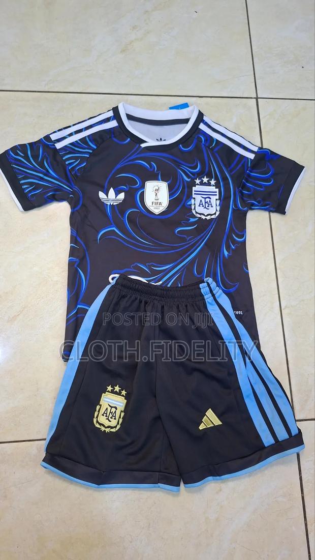 Argentina Away Kids World Cup 2026 Jersey. - thumbnail 2