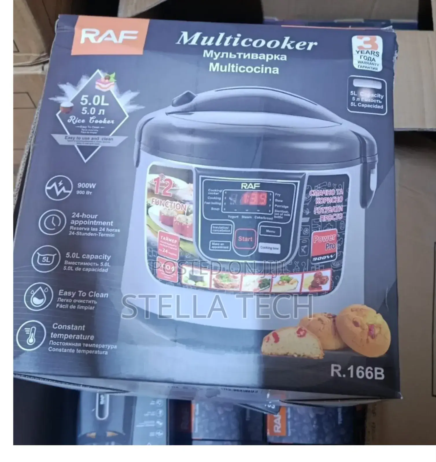 5litres Digital Raf Pressure Cooker