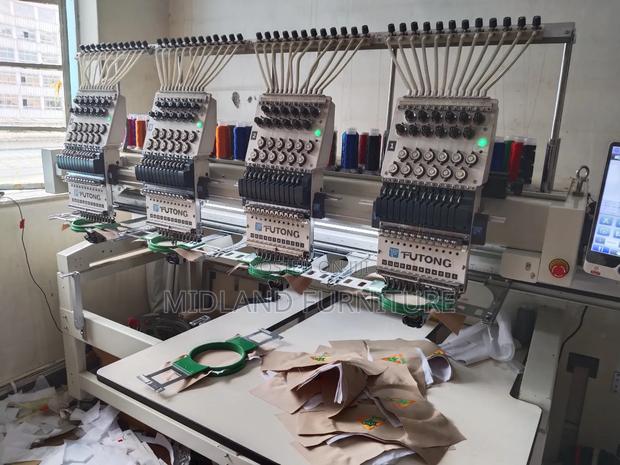 Futong 4 Head 12 Needle Embroidery Machine