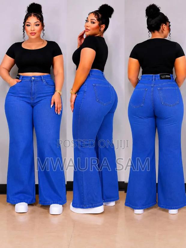 Ladies Mummy Jeans - thumbnail 2