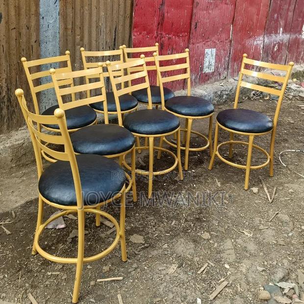 Gold Coated Frame, Restaurant Round Chairs