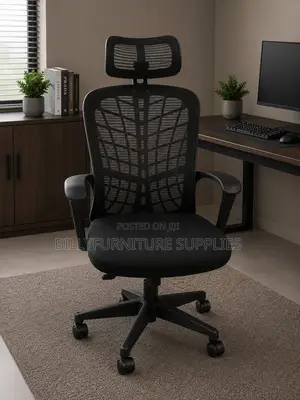 High Back Mesh Office Chair Nairobi – Adjustable Ergonomic Seating