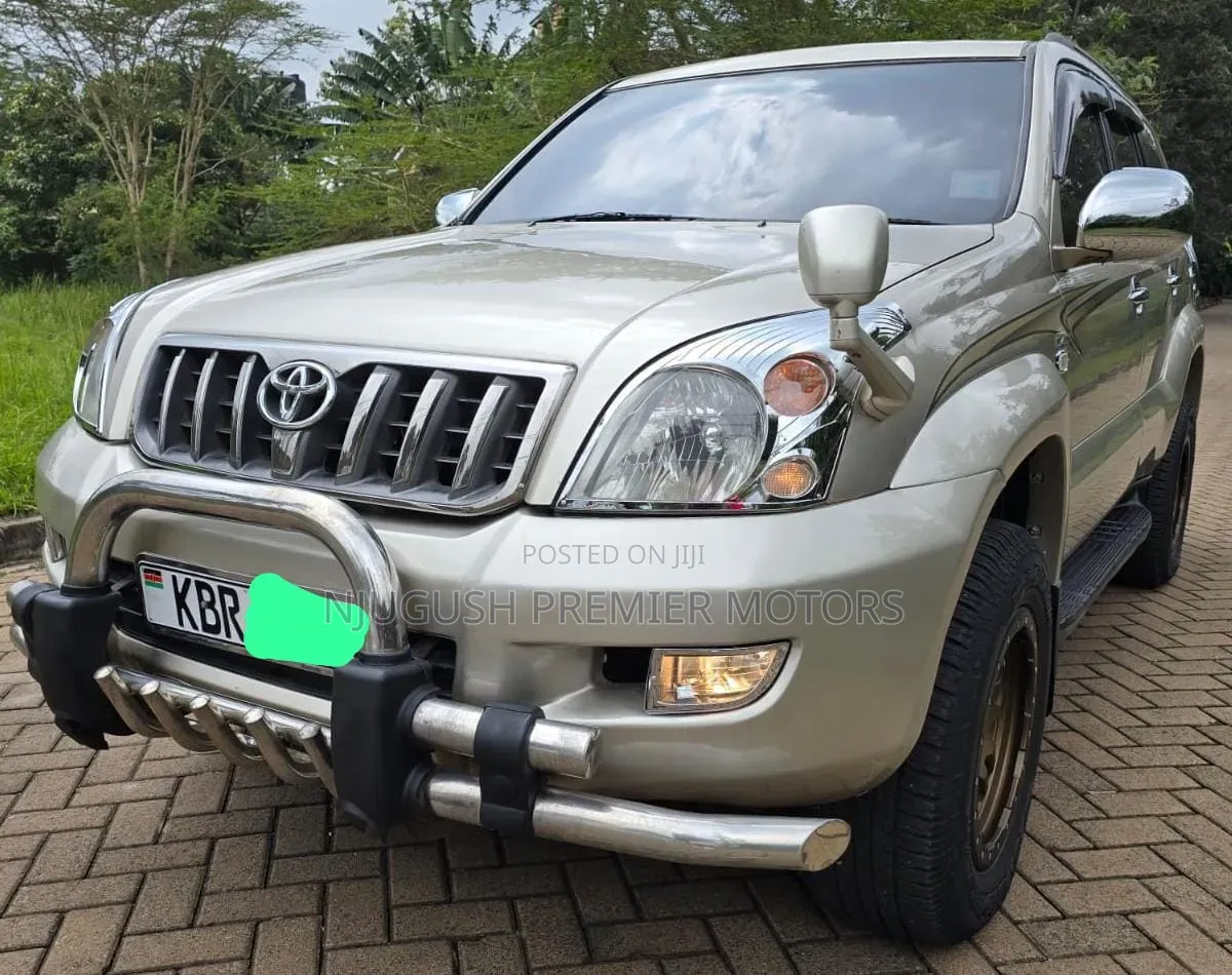 Toyota Land Cruiser Prado 2005 Silver