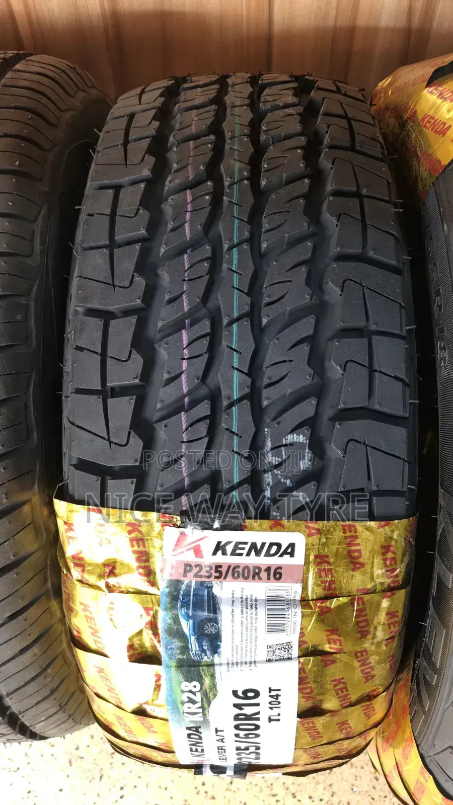 235/60r16 Kenda