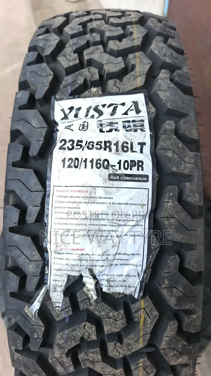 235/85r16 Yusta Tyres