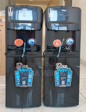 Black Mika Free Standing Hot and Cold Water Dispenser