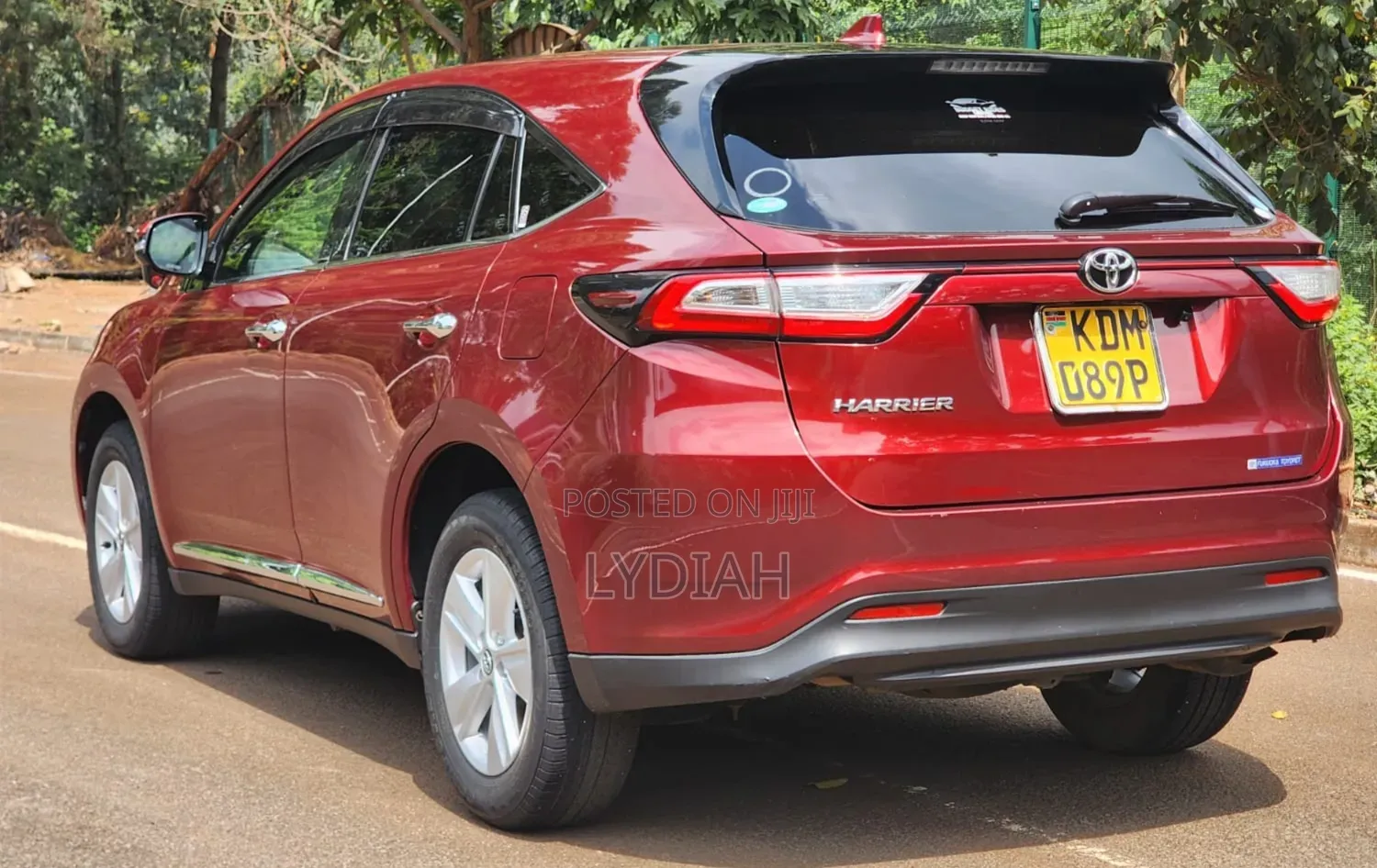 Toyota Harrier 2017 Red