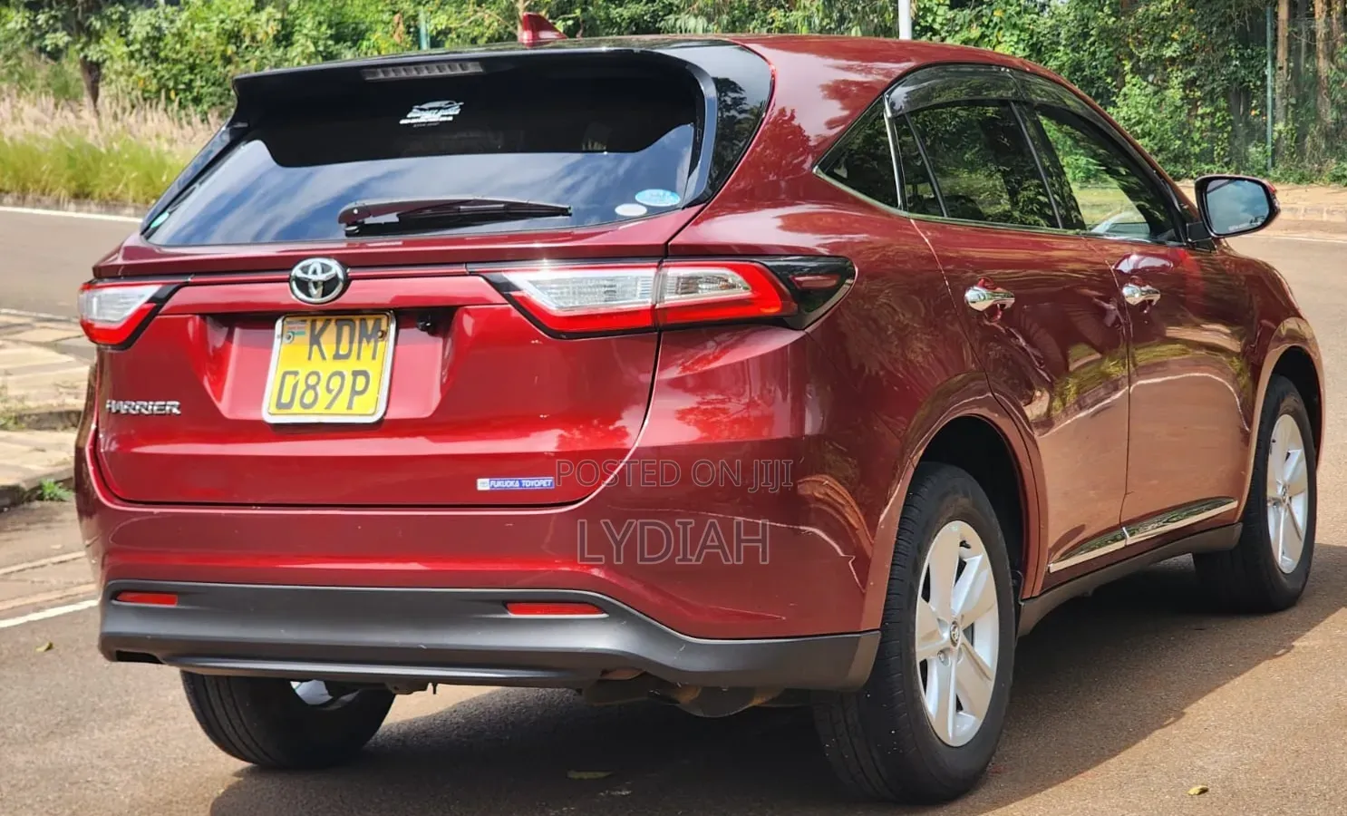 Toyota Harrier 2017 Red