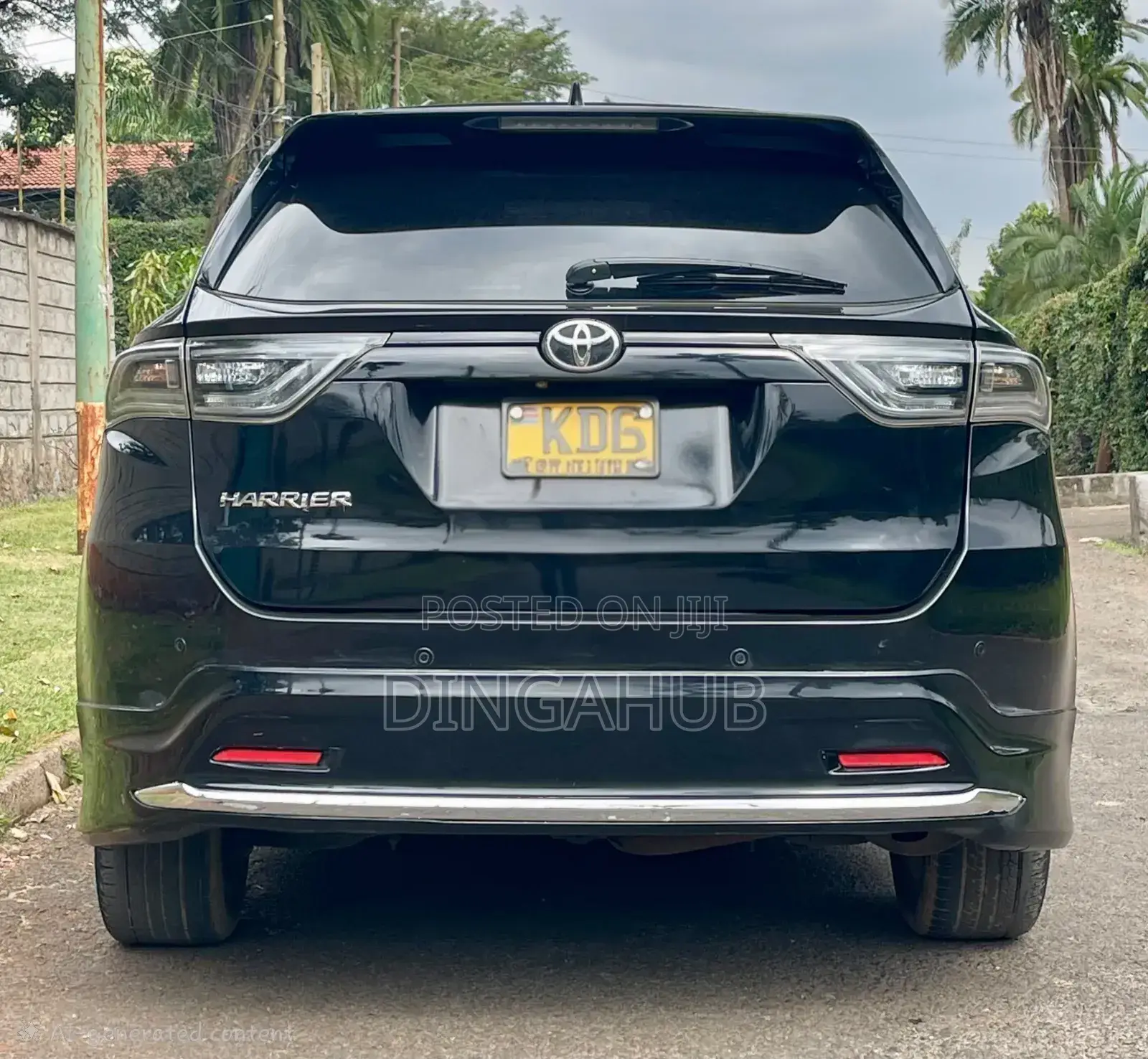 Toyota Harrier 2.0 2015 Black