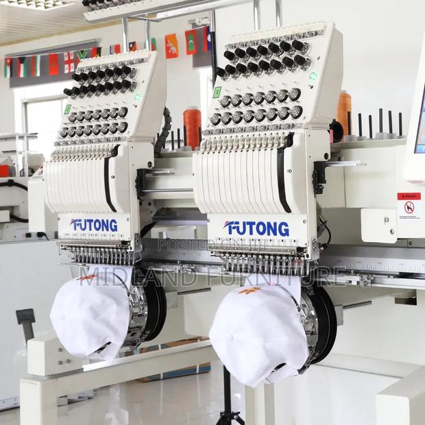 Futong 2 Heads 12 Needles Embroidery Sewing Machine