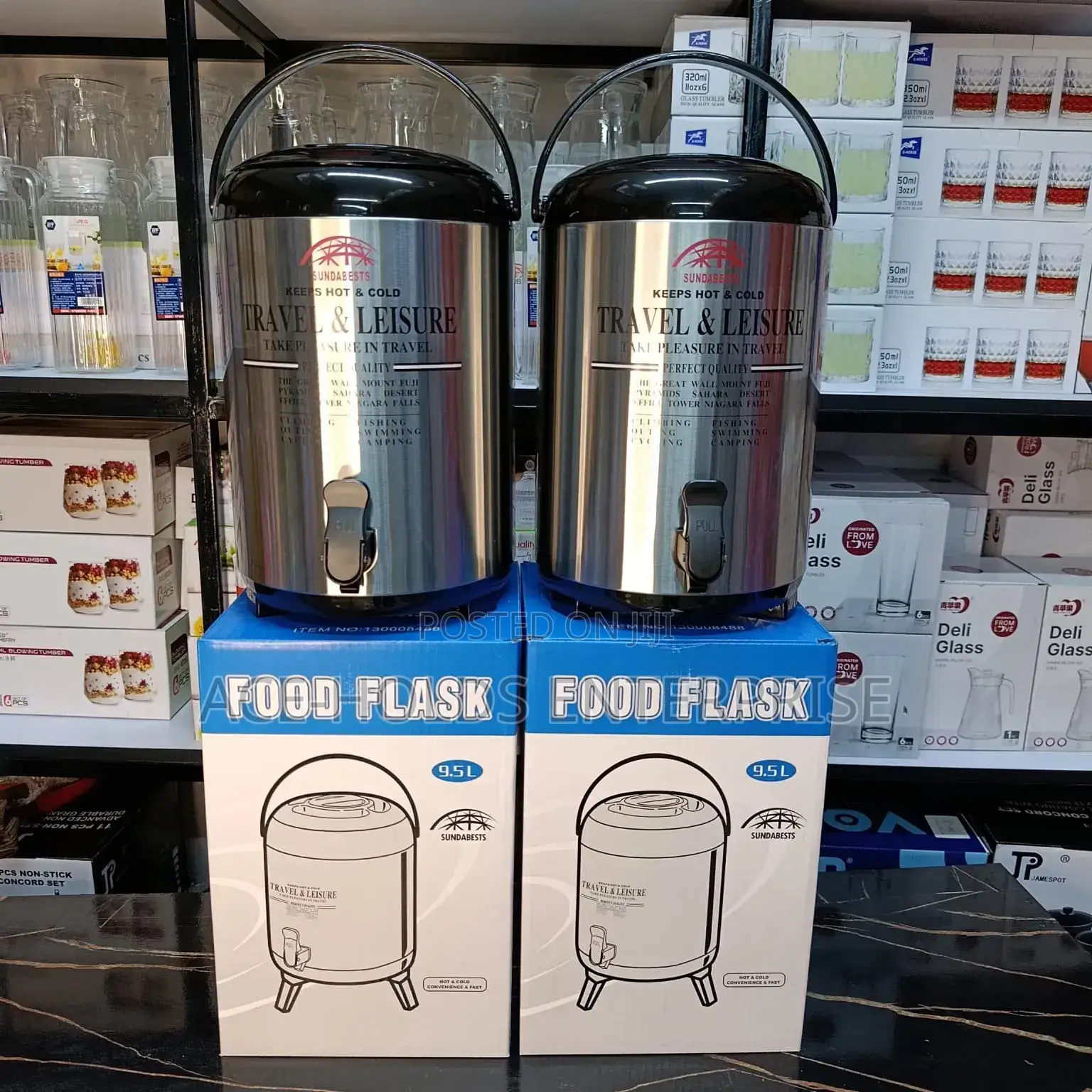 9.5 Litres - Tea Urn/ Food Flask Single Tap