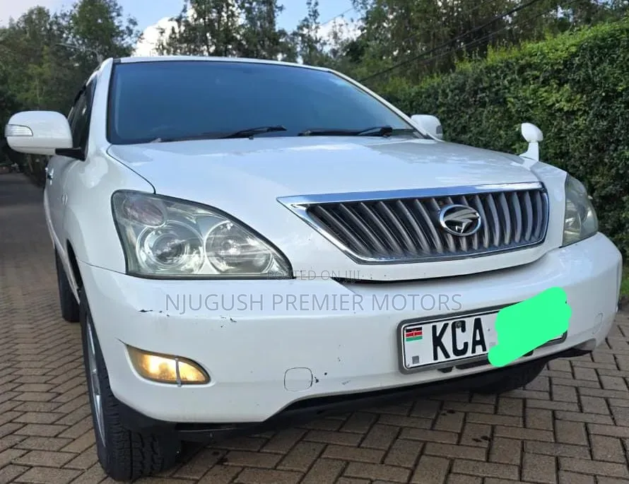 Toyota Harrier 2008 White