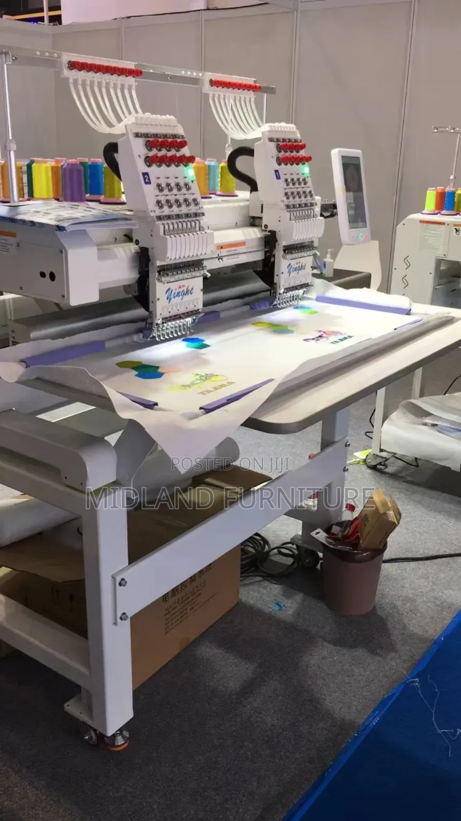 Yingye 2 Heads Embroidery Sewing Machine