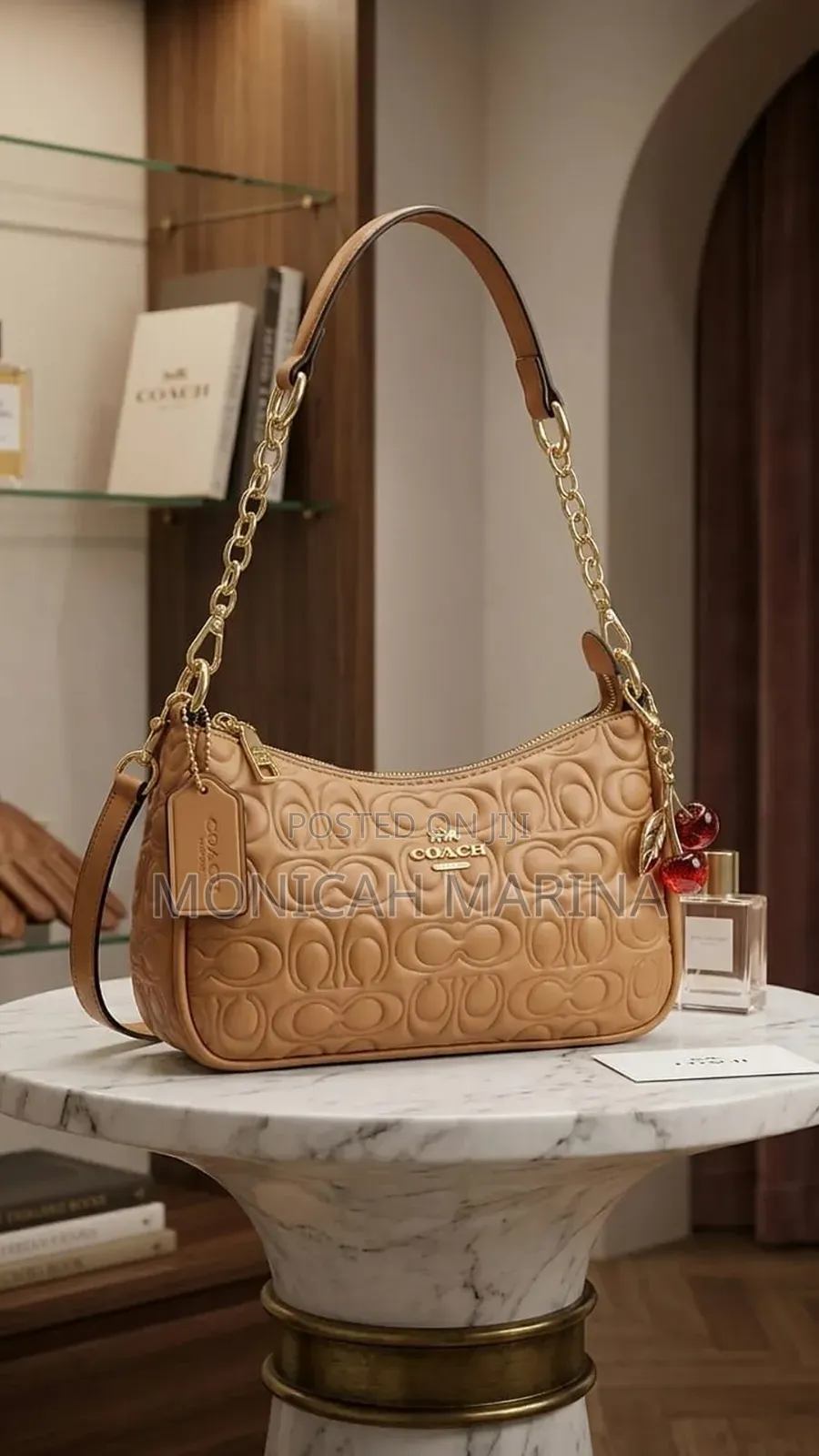 Classic Coach Shoulder Bag