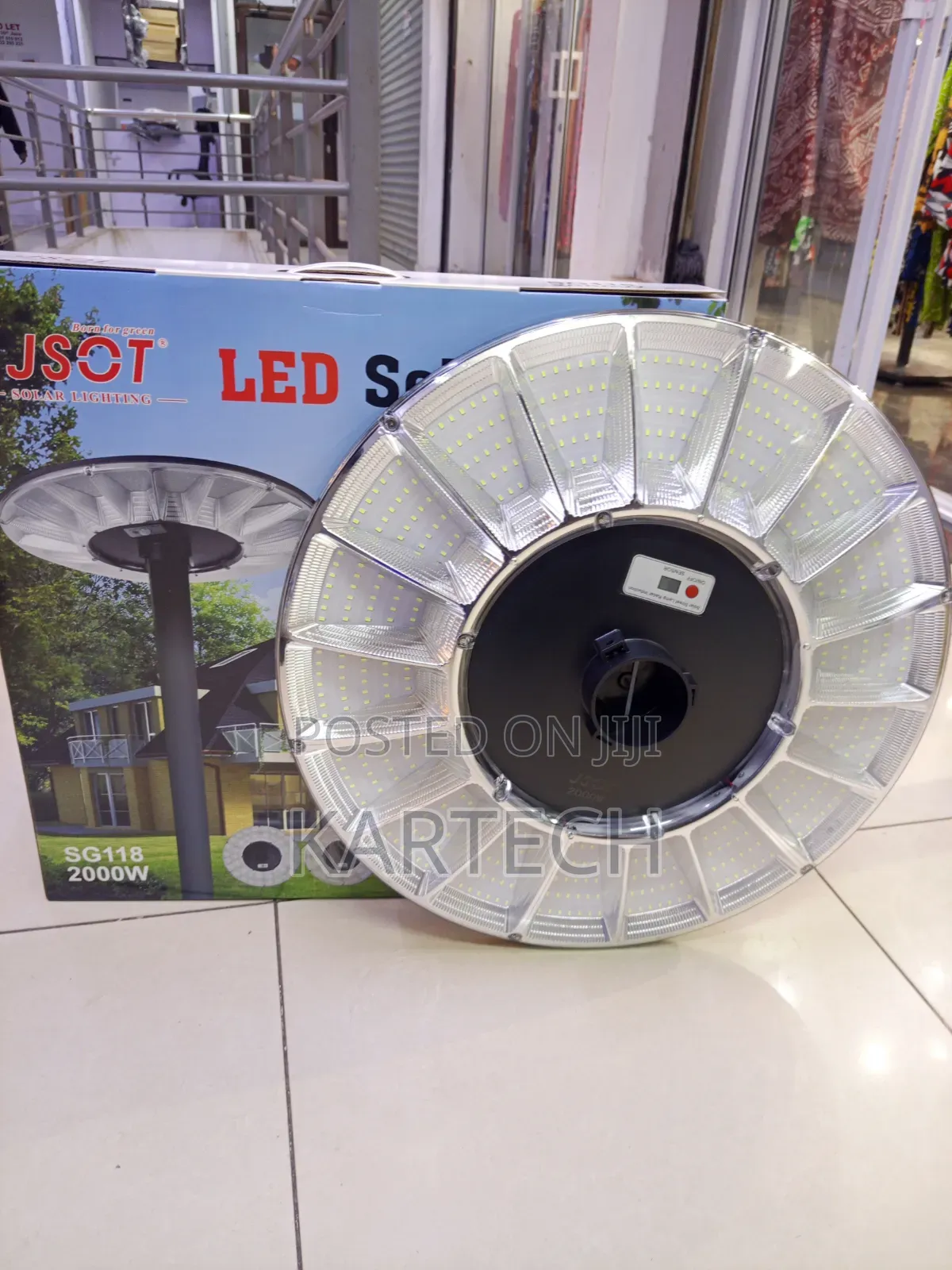 Jsot 2000w Integrated Solar Led Pole Ufo Street Light