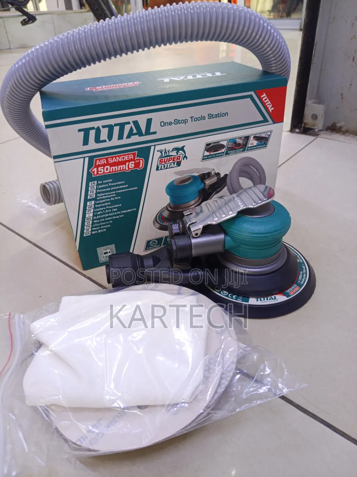 Total 150mm (6") Air Sander