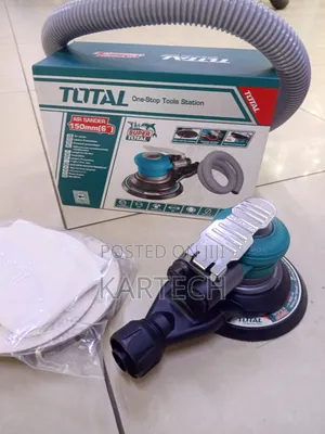 Total 6 Inch Professional Air Orbital Sander