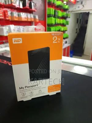 Western Digital My Passport 2tb Portable Hard Drive