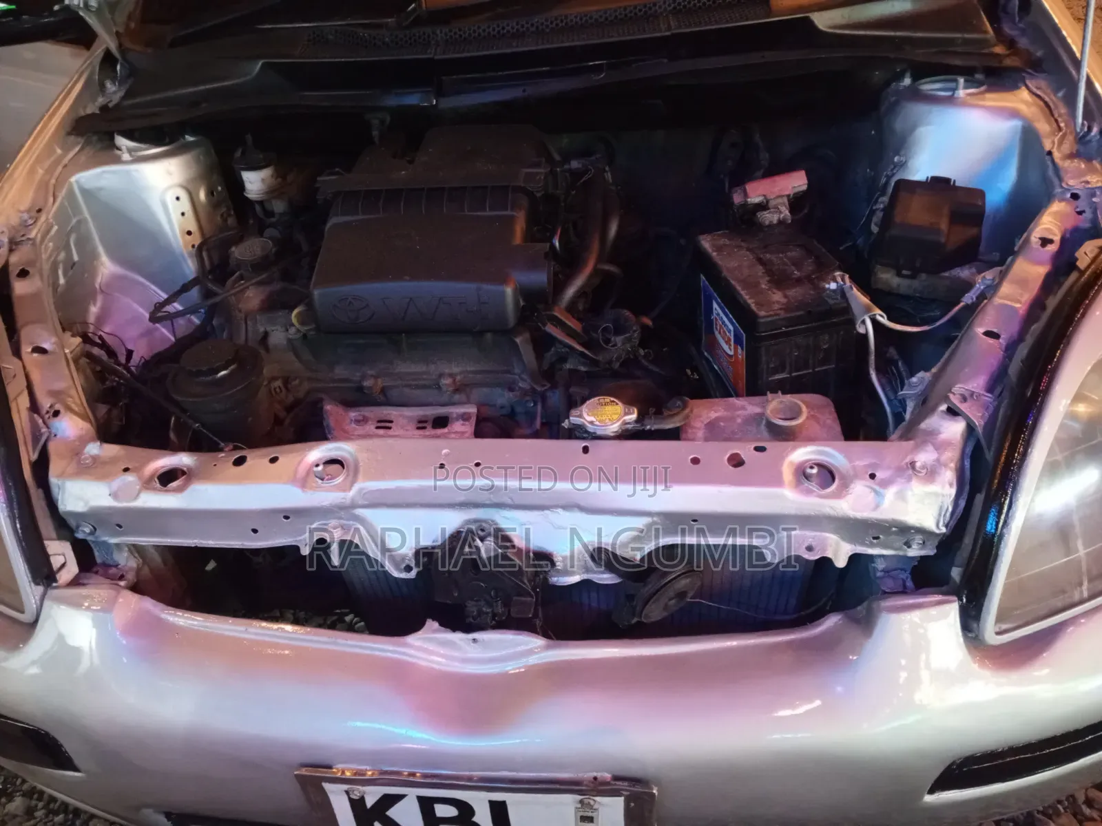 Toyota Vitz 2003 Gray