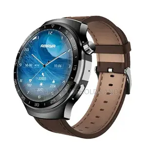 Amaya Asw-01 Glamour 1 Leather Smart Watch