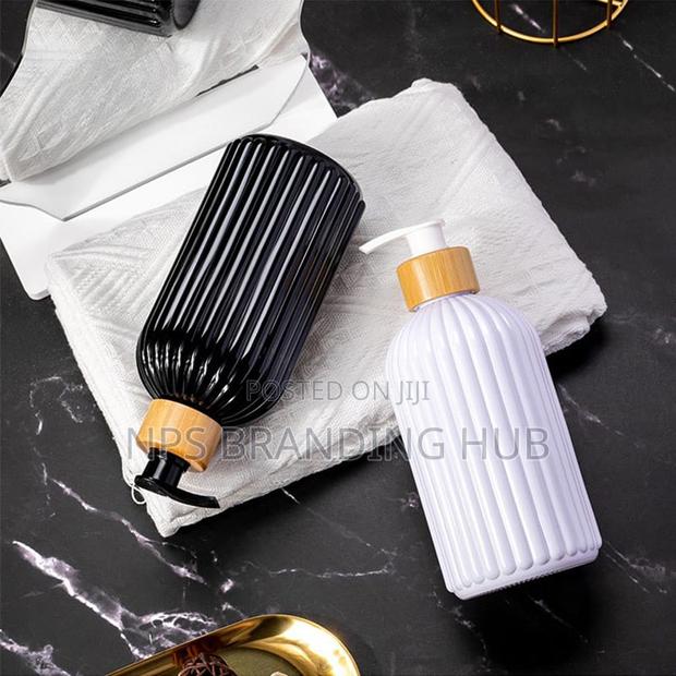 500ml Strip Soap Dispenser With Bamboo Pump (Cn - thumbnail 3