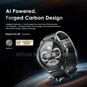 Oraimo Watch Pro Nt 1.43′′ Amoled Ai Powered Smart Watch