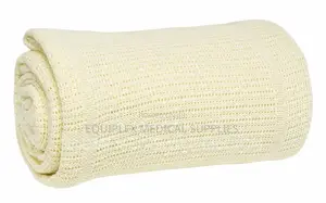 High Quality Cream Cellular Blankets