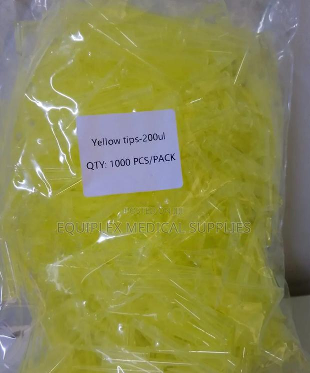 Yellow Micro Pipette Tips / Yellow Tips (1000s)