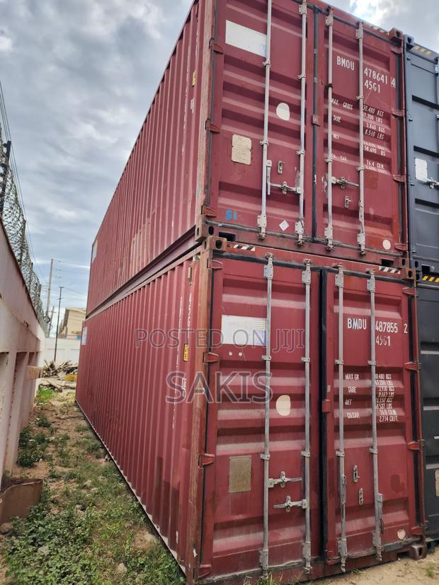 As-New 40-Foot High Cube Containers Ready Now!