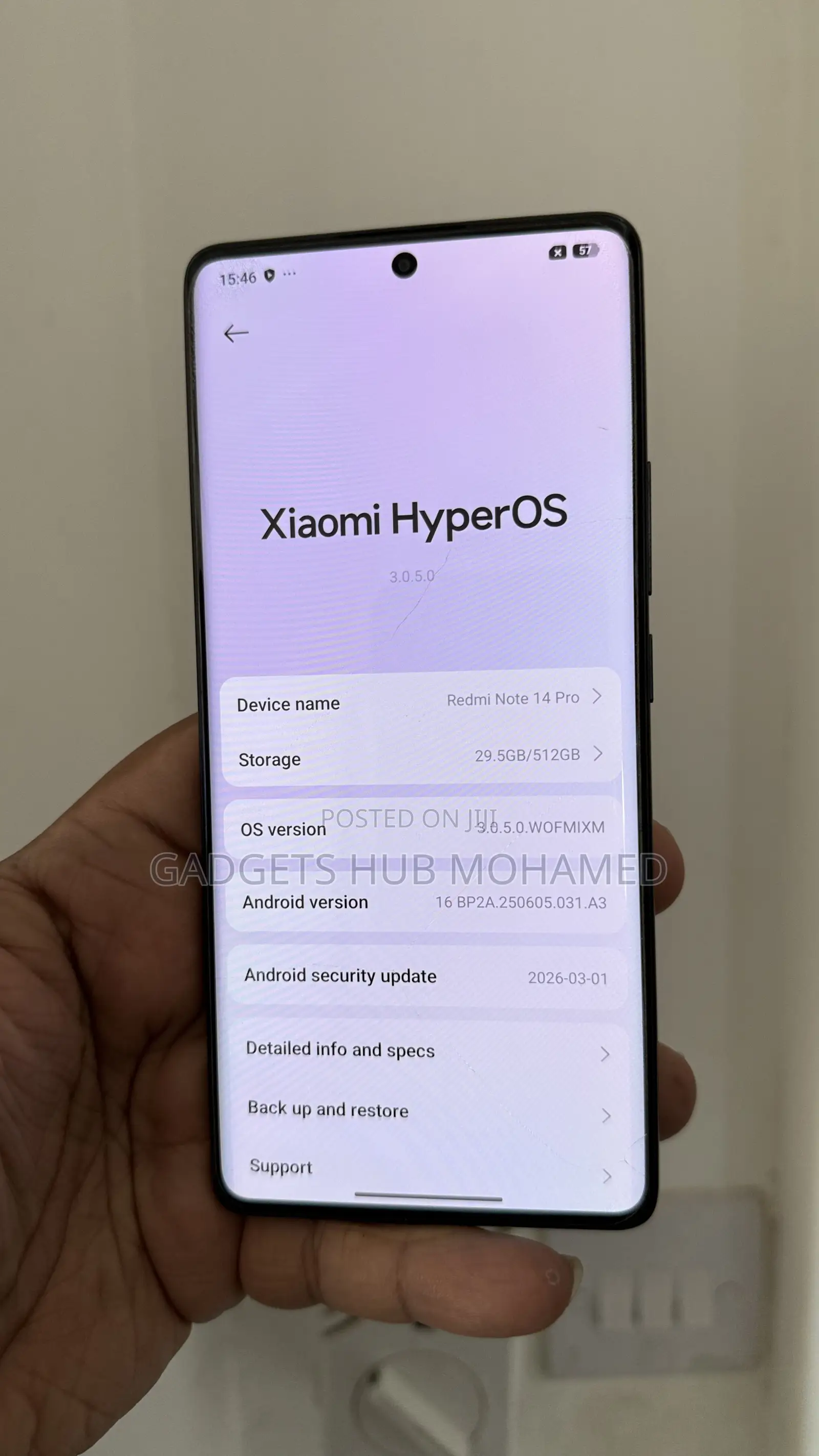 Xiaomi Redmi Note 14 Pro 512 GB Black