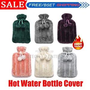 2litres Hit Water Bottle With Faux Fleece
