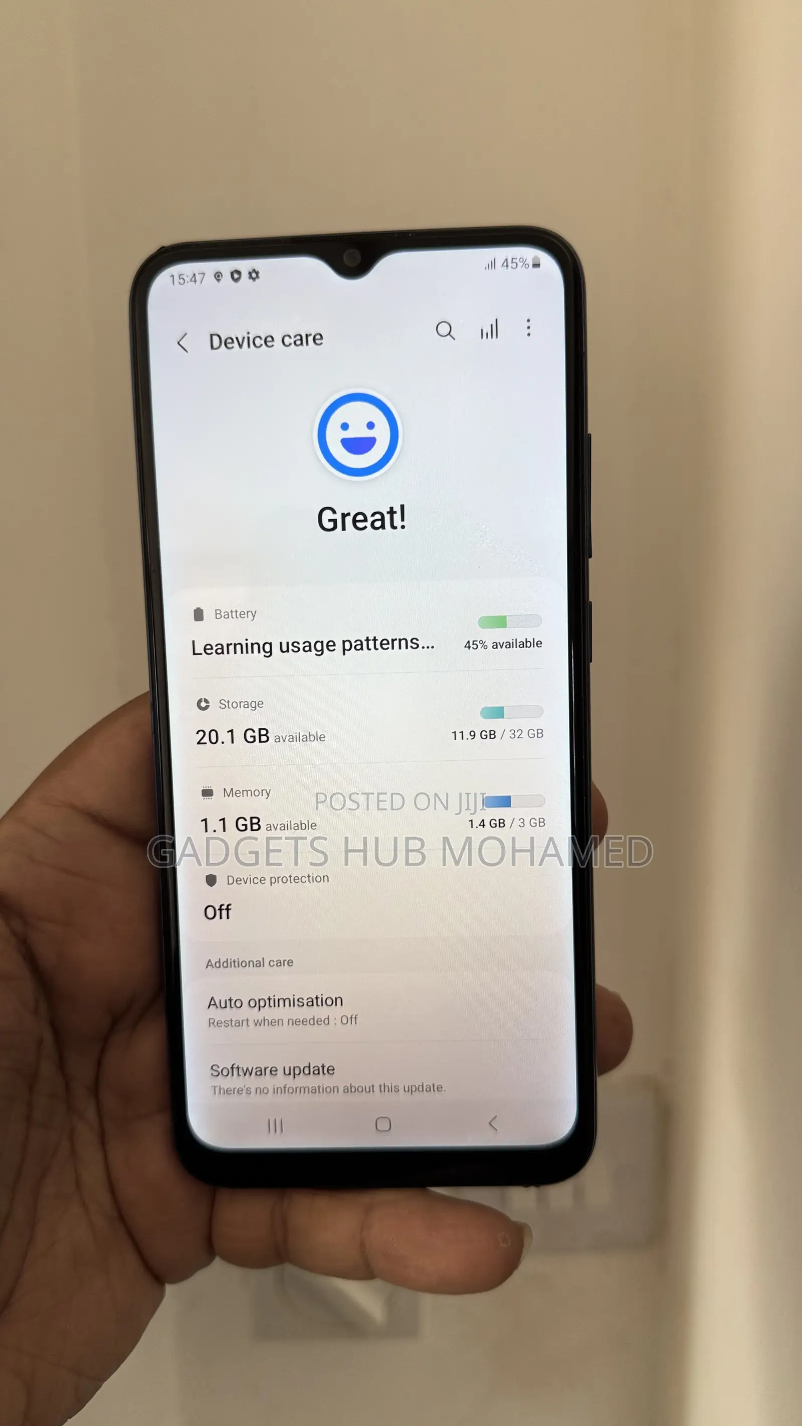 Samsung Galaxy A03 32 GB Blue