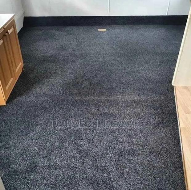 Dark Grey Usa 8mm Wall to Wall Elegant Flooring Carpets - main view