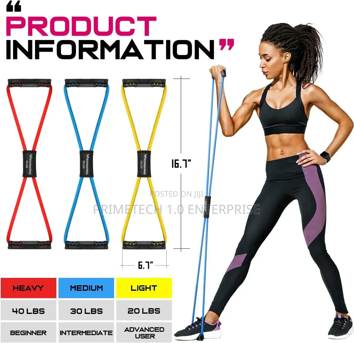 Resistance Bands With Foam Support