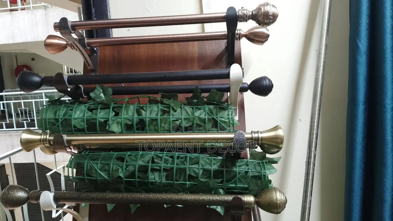 Modern Curtain Rods for Modern Homes, Heavy Coated Curtain Rods